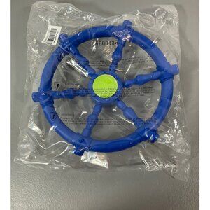 Backyard Discovery Premium Steering Wheel - Blue and Lime - NO HARDWARE